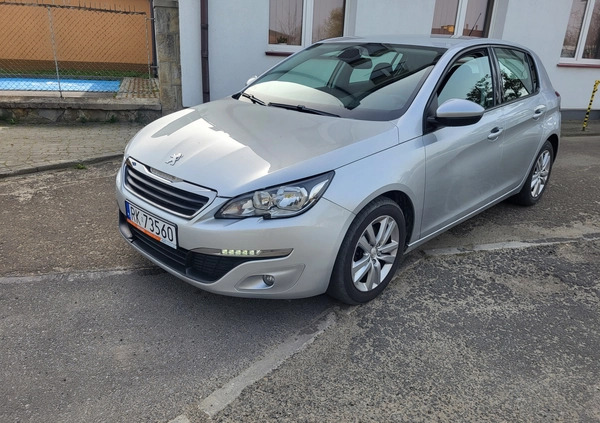 Peugeot 308 cena 36300 przebieg: 198000, rok produkcji 2016 z Gryfice małe 631